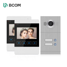 Bcom Factory fornecedor direto twowire sistema de intercomunicador de vídeo para sistema de intercomunicação manual de vídeo